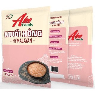 100g Muối hồng / muối hồng Himalaya hạt mịn nấu ăn, nấu sữa...(Pakistan)