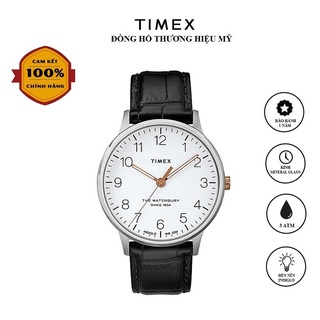 Đồng hồ nam timex waterbury classic 40mm - tw2r71300 dây da - chính hãng