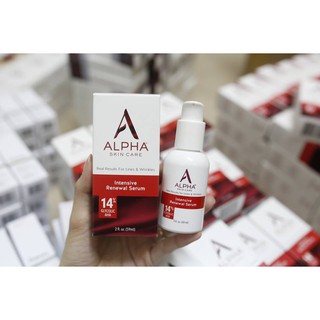 Serum dưỡng Alpha Skin Care Intensive Rejuvenating Serum 14% Glycolic AHA