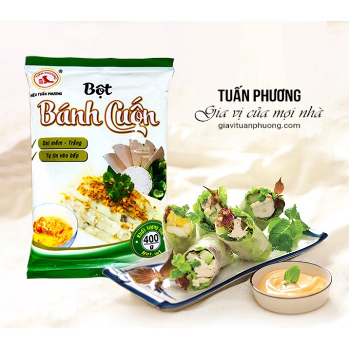 Bột Bánh Cuốn Tuấn Phương gói 400g