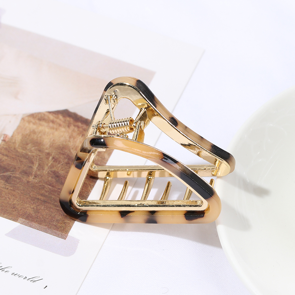 Kẹp tóc càng cua kim loại giữ chắc chắn thời trang dành cho nữ