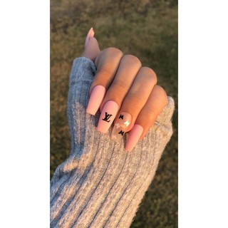 [ NAIL BOX ] MẪU LV MIX BƯỚM ẨN