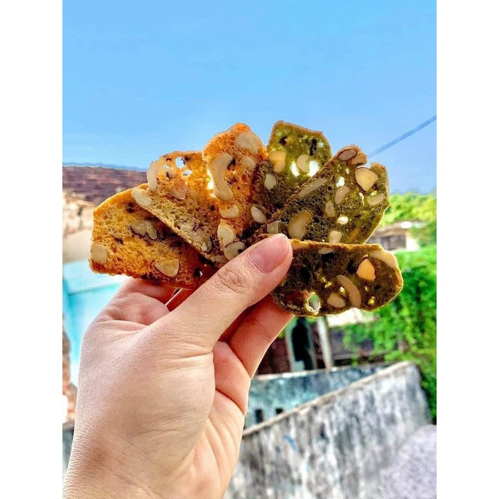 BÁNH BISCOTTI 3 VỊ - DÀNH CHO NGƯỜI ĂN KIÊNG 250Gr Hamit đồ ăn vặt  SG | BigBuy360 - bigbuy360.vn