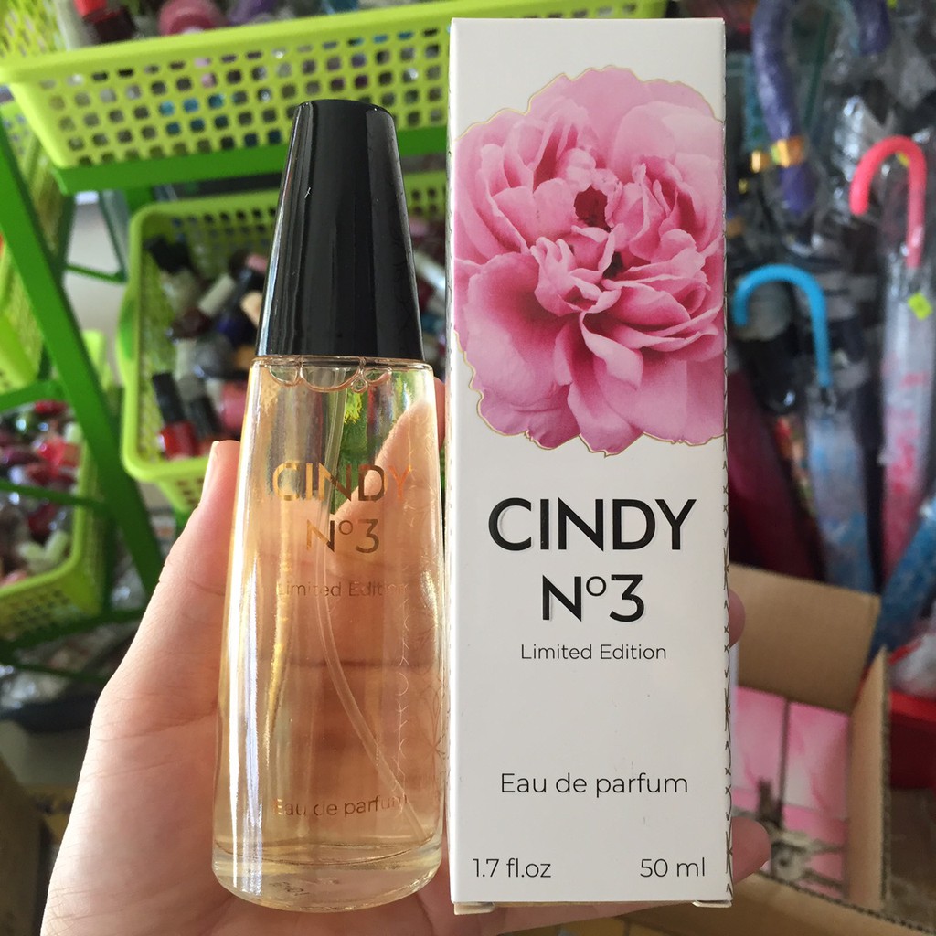 Nước hoa Cindy N3 NẮP ĐEN - chính hãng