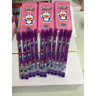 hộp bút gel nho doremon(12cây)