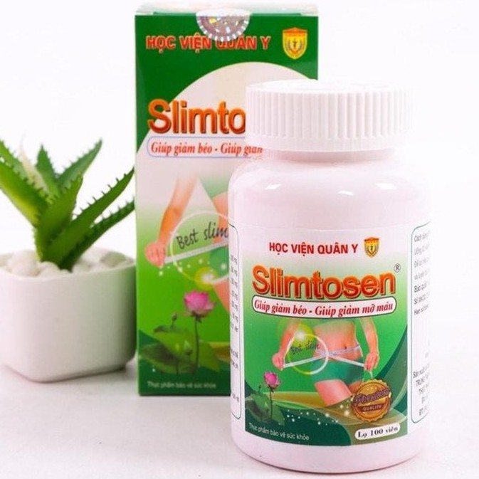 Viên Nang Giảm Cân Slimtosen 💊 FREESHIP ️💊 Học Viện Quân Y