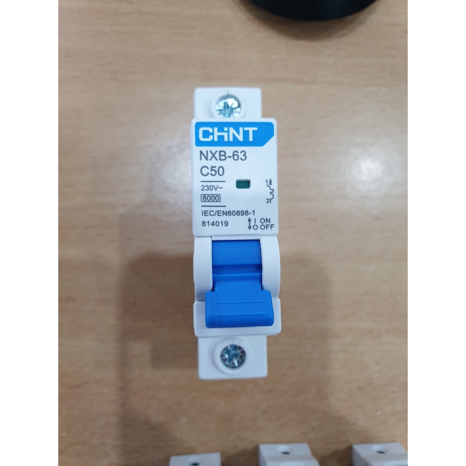 Át tô mát cài chint NXB- 63 1P, 6A, 10A,16A, 20A, 25A, 32A, 40A, 50A, 63A,  80A, 100A, 125A