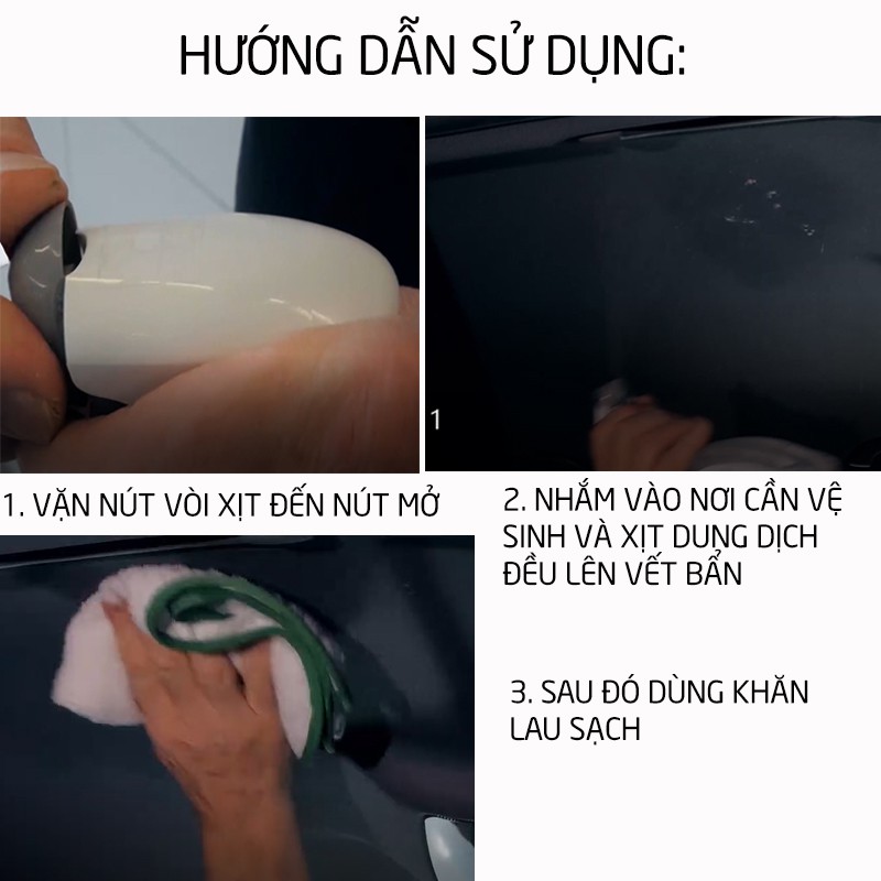 Dung dịch làm sạch nội thất ô tôi Sonax CarInterior Cleaner giặt sạch da ghế, trần xe, tay nắm xe đệm sofa_SN-321200