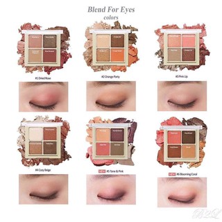 Bảng phấn mắt Blend For Eyes 4 ô