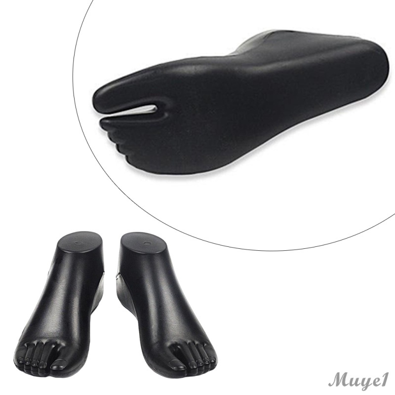 [{COD}] New 1 Pair Plastic Feet Foot Model Shoes Socks Stretcher Sandal Support Shaper Tool Female Mannequin Foot Display Jewerly Sandal Shoe Sock Display Art