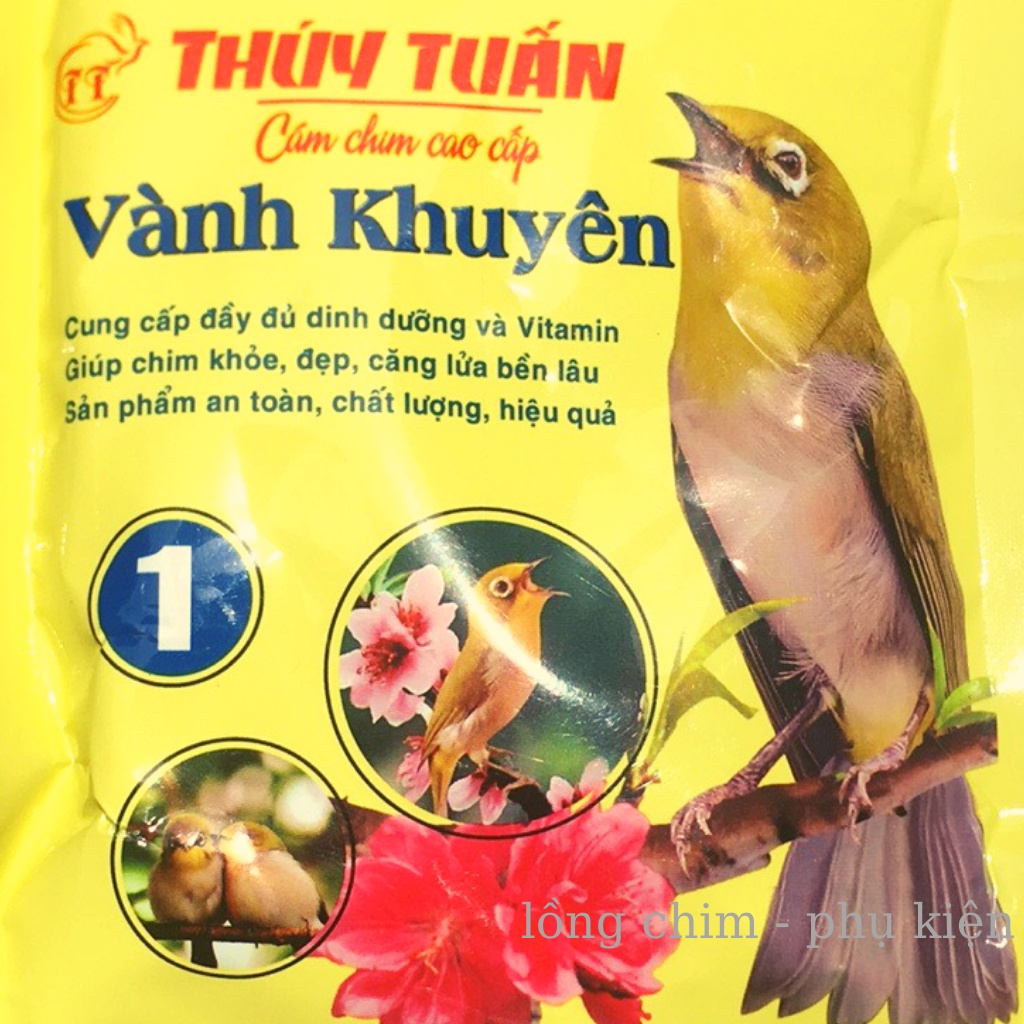 Cám chim khuyên Thúy Tuấn số 1 cao cấp 200gram - Cám chim Khuyên cao cấp số 1 giá rẻ chất lượng