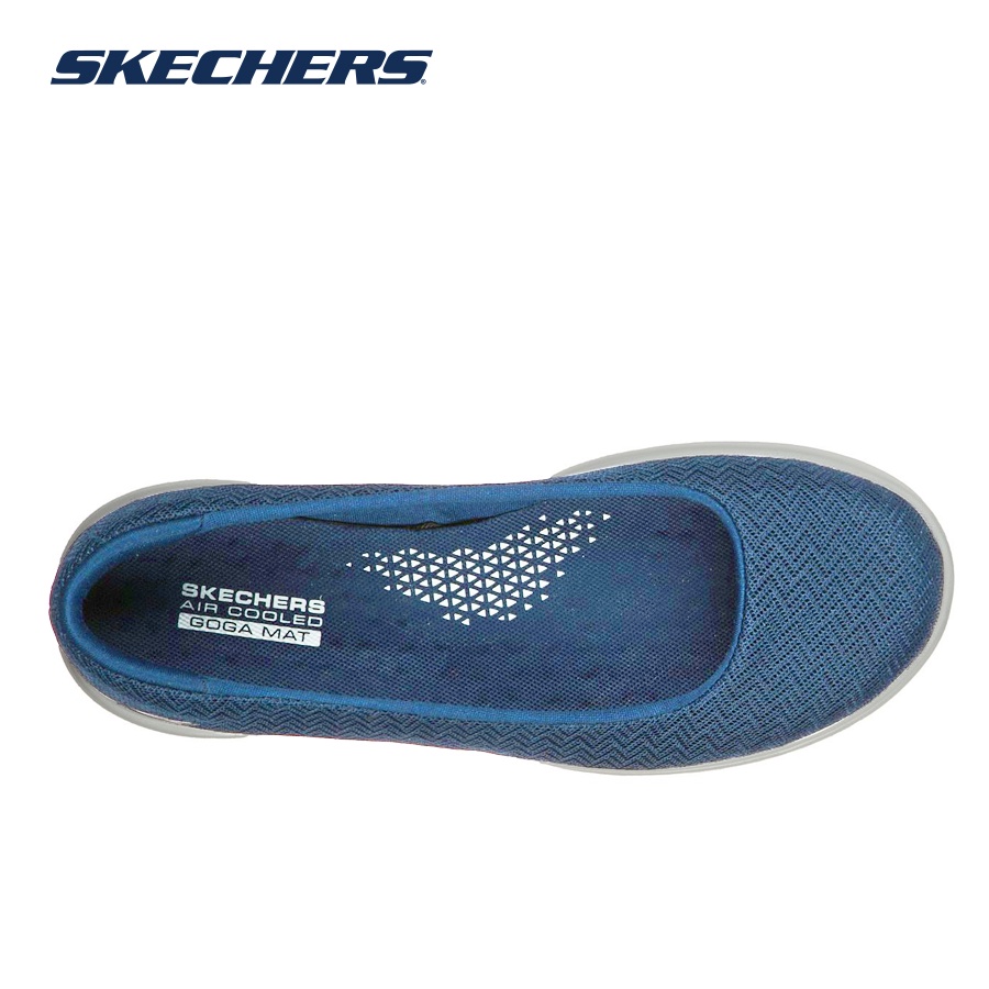 Giày slip on nữ Skechers Go Walk Lite - 136000-BLU