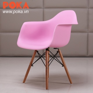 Ghế eames có tay nhập khẩu