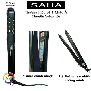 Máy duỗi tóc cao cấp Saha