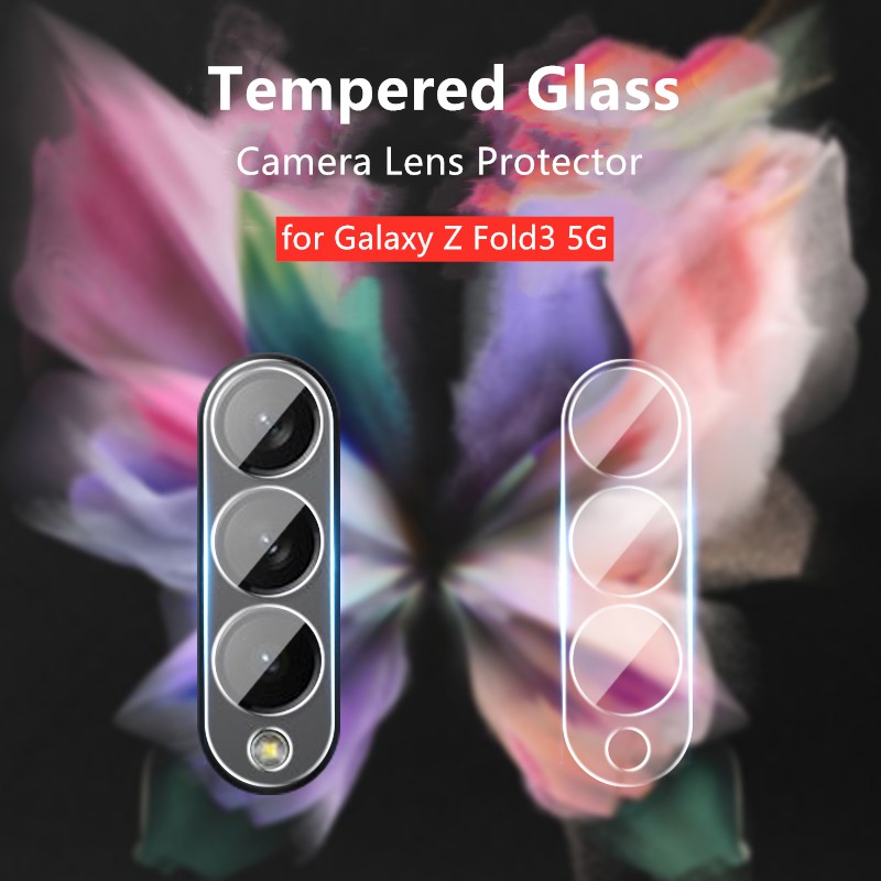 Kính cường lực bảo vệ cho camera cho Samsung Galaxy Z Fold 3 Z Flip 2 Fold 2 S21 Ultra 5G S21 Plus Note 20 Ultra S20 Ultra Z Flip S20 Plus Note 10 Plus S10 A71 A51 Note9 A80 A70 A5