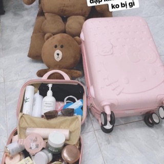 Vali kitty bộ ba Size 24,20, cốp