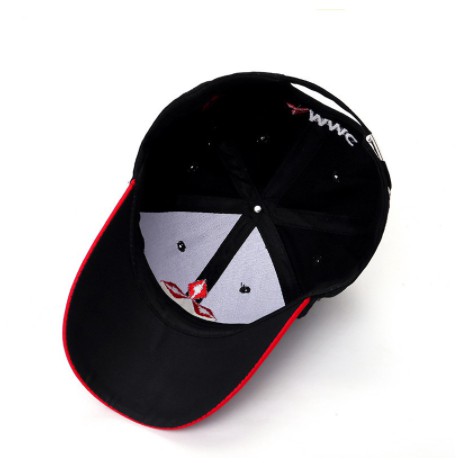Mũ Lưỡi Trai nón kết Thêu Logo Mitsubishi Motor Racing F1 cho xe hơi ô tô Xpander Outlander Mirage Attrage Pajero Sport
