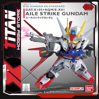 Mô hình lắp ráp Gunpla SDEX SD GUNDAM EX-STANDARD 002 AILE STRIKE GUNDAM  Bandai Japan