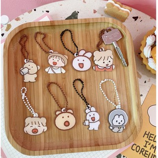 Sticker gắn chìa khóa, balo dễ thương