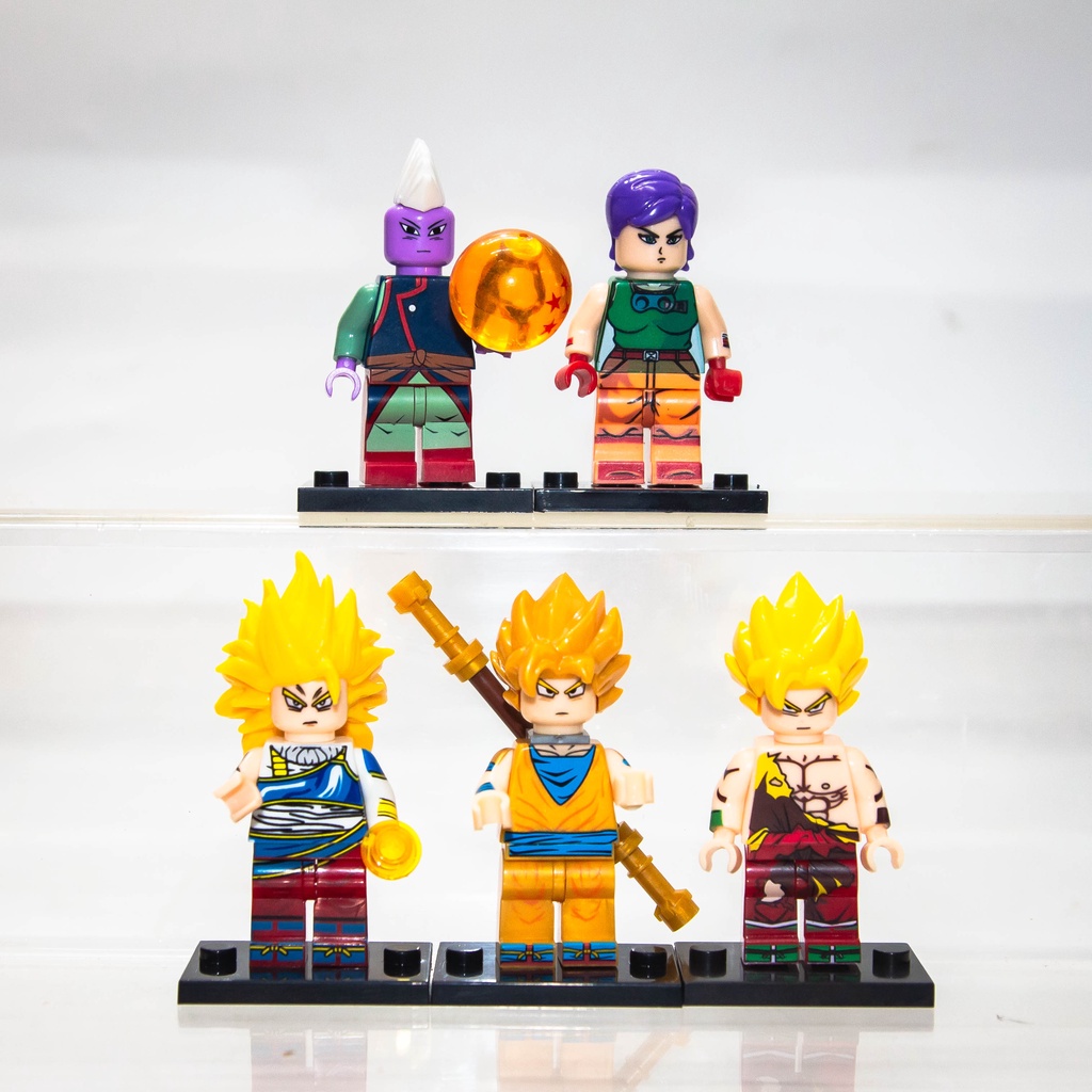 Lego dragon ball lego songoku lắp ghép gogeta vigito vegeta zeno