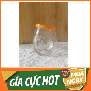 {XÃ KHO} ❣️ Ly Thủy Tinh Trà Sữa 400ml nắp có lỗ ❣️