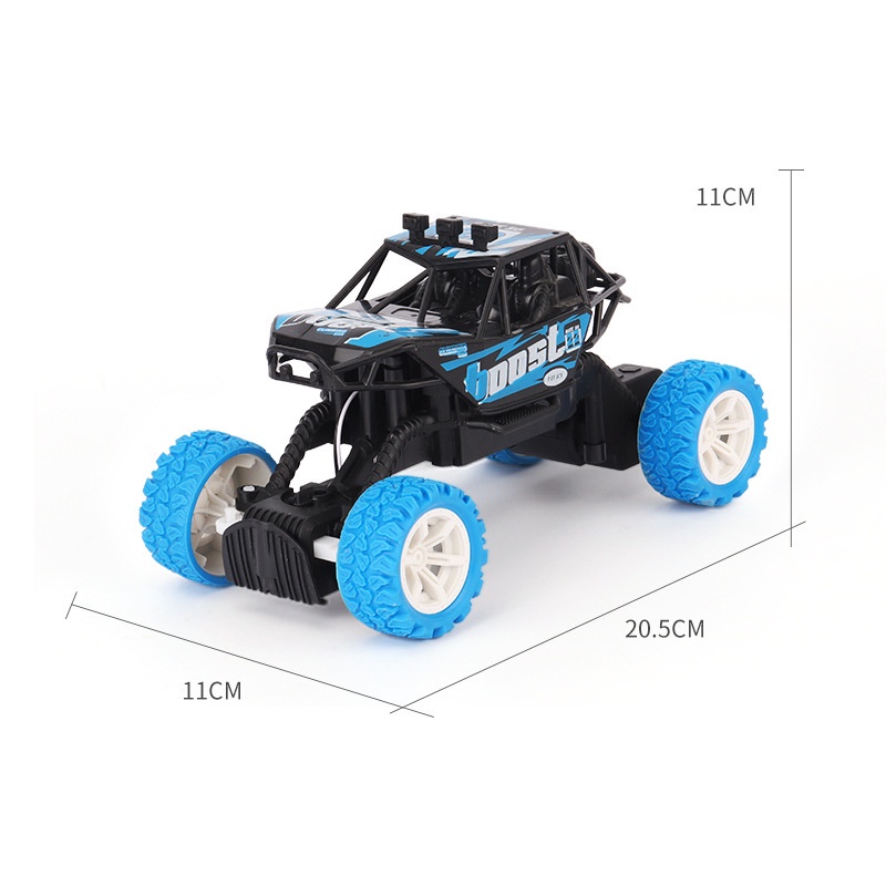 [RẺ VÔ ĐỊCH] XE ĐIỀU KHIỂN ĐỊA HÌNH LEO NÚI ROCK CRAWLER PIN AA NHIỀU MẪU Loại To