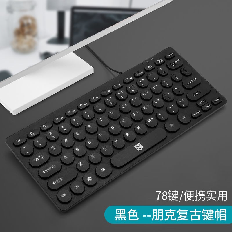 Bàn Phím Cơ Qwerty Có Dây Kết Nối Bluetooth Không Dây Có Đèn Led Phong Cách Punk