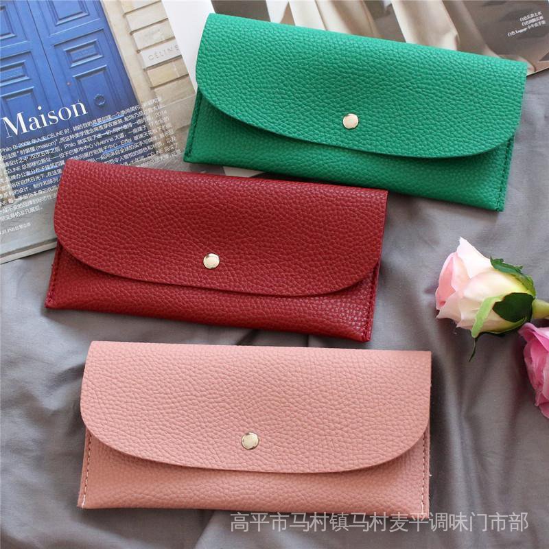 Ví Cầm Tay Dáng Dài Siêu Mỏng In Họa Tiết Đơn Giản Thời Trang Cho Nữ 2022