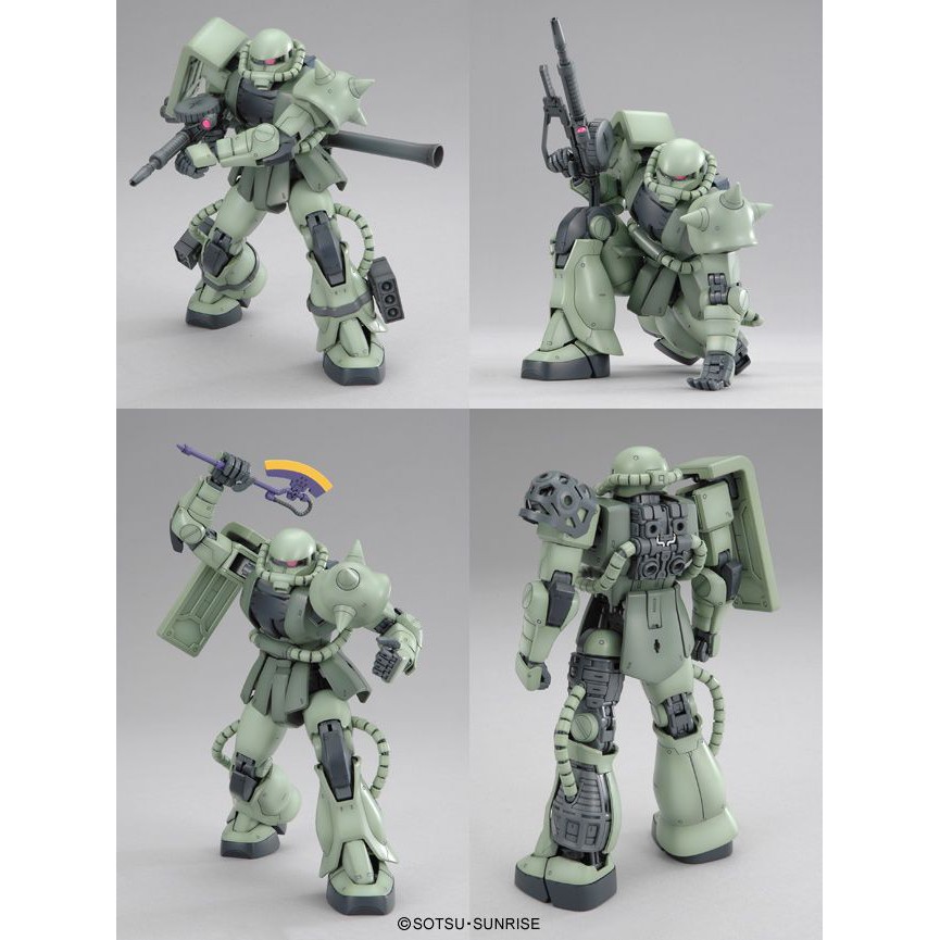 Mô Hình Lắp Ráp MG MS-06J Zaku II ver 2.0