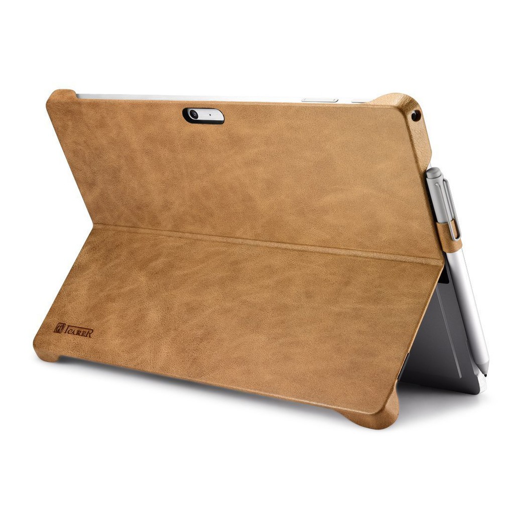 Ốp lưng da thật Icarer Surface Pro 4,5,6,7 Chính Hãng M06