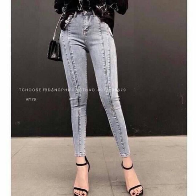 Quần jeans gân chéo (012) [XU1996] 