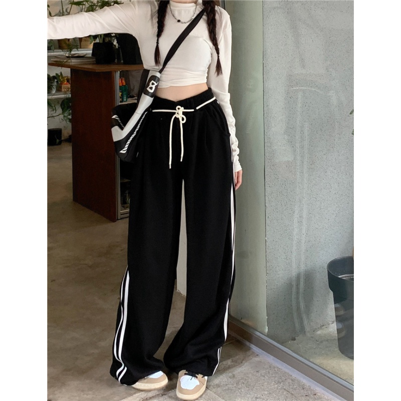 Áo Thun Tay Dài Dáng Ôm Kẻ Sọc Ngang Quyến Rũ Trẻ Trung Cho Bạn Gái