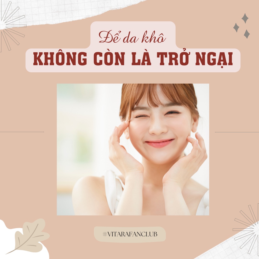 Kem dưỡng ẩm Vitara - E Cream se khít lỗ chân lông, mờ sẹo mụn, cải thiện độ đàn hồi cho da 25g hoặc 50g