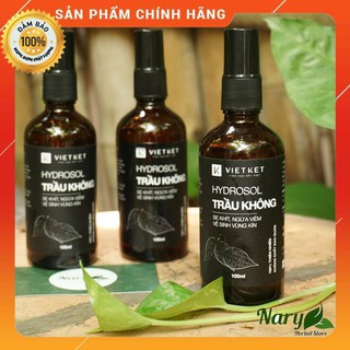 Dung Dịch Vệ Sinh Phụ Nữ Trầu Không Vietket 🍀FREESHIP🍀 Hydrosol - Trị Ngứa  100ml
