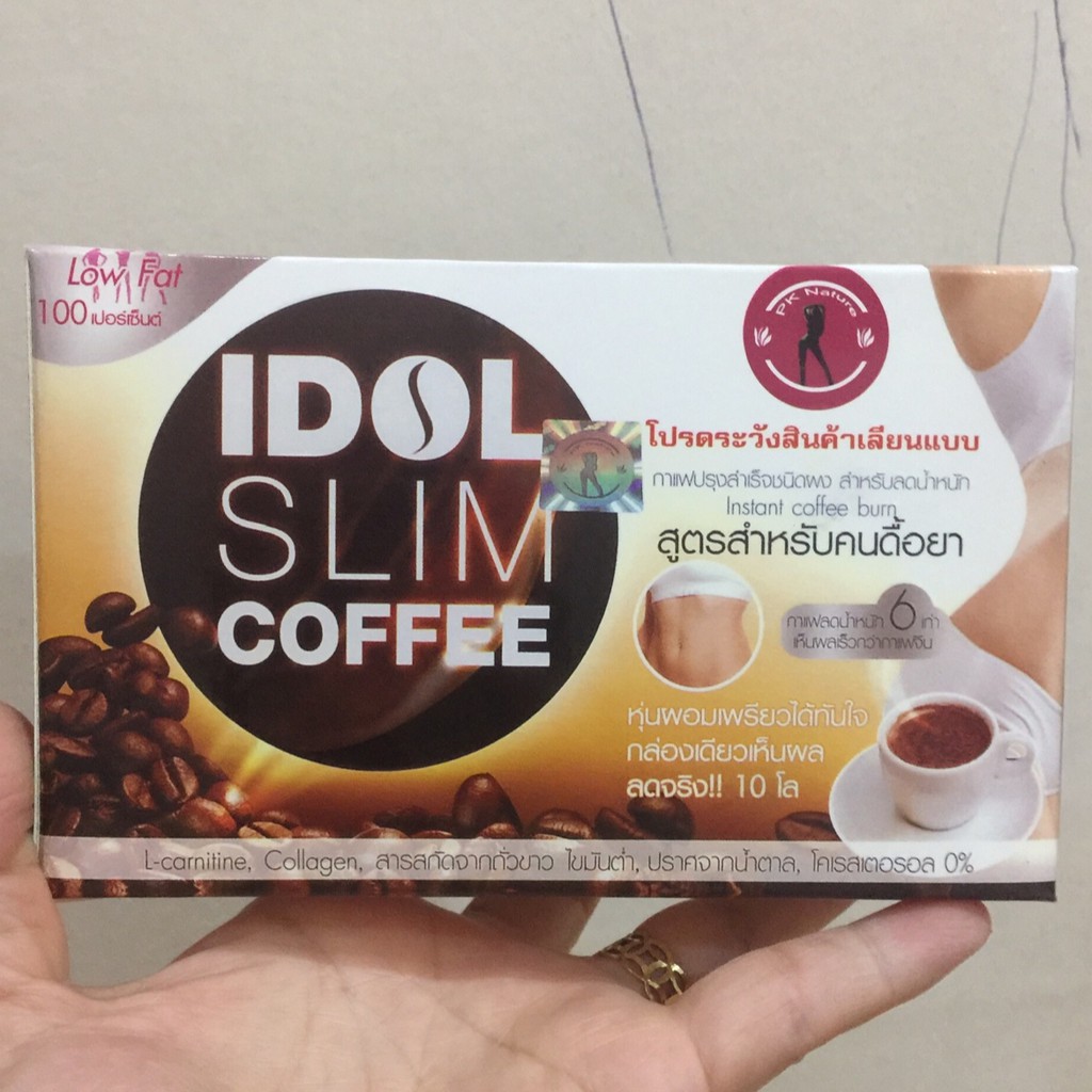 [ Combo 2 Hộp ] Cà phê Idol Slim Coffee Thái Lan - (Hộp 10gói x 15g) - Thymozin405