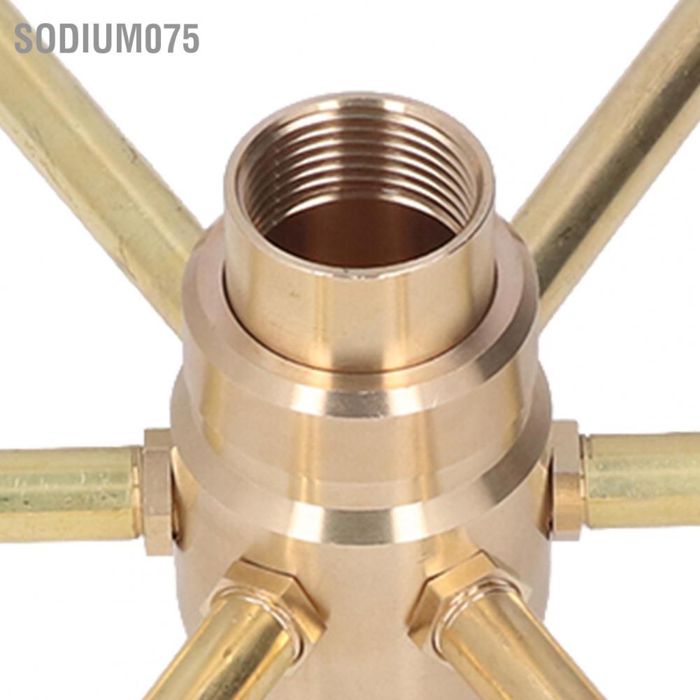 Sodium075 G1 Chủ đề nội bộ Vòi phun nước Phong cảnh Đầu có thể xoay ao