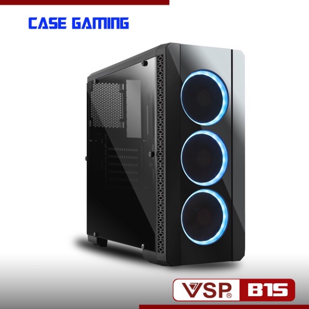 KDT Vỏ Máy Tính VSP Gaming Chassis B15 (No Fan)