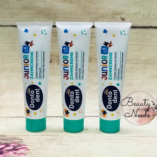 KEM ĐÁNH RĂNG TRẺ EM DONTODENT JUNIOR TRÊN 6 TUỔI, 100ML ĐỨC