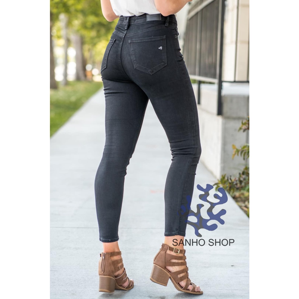 QUẦN JEAN HIDDEN HIGH RISE BUTTON FLY SKINNY