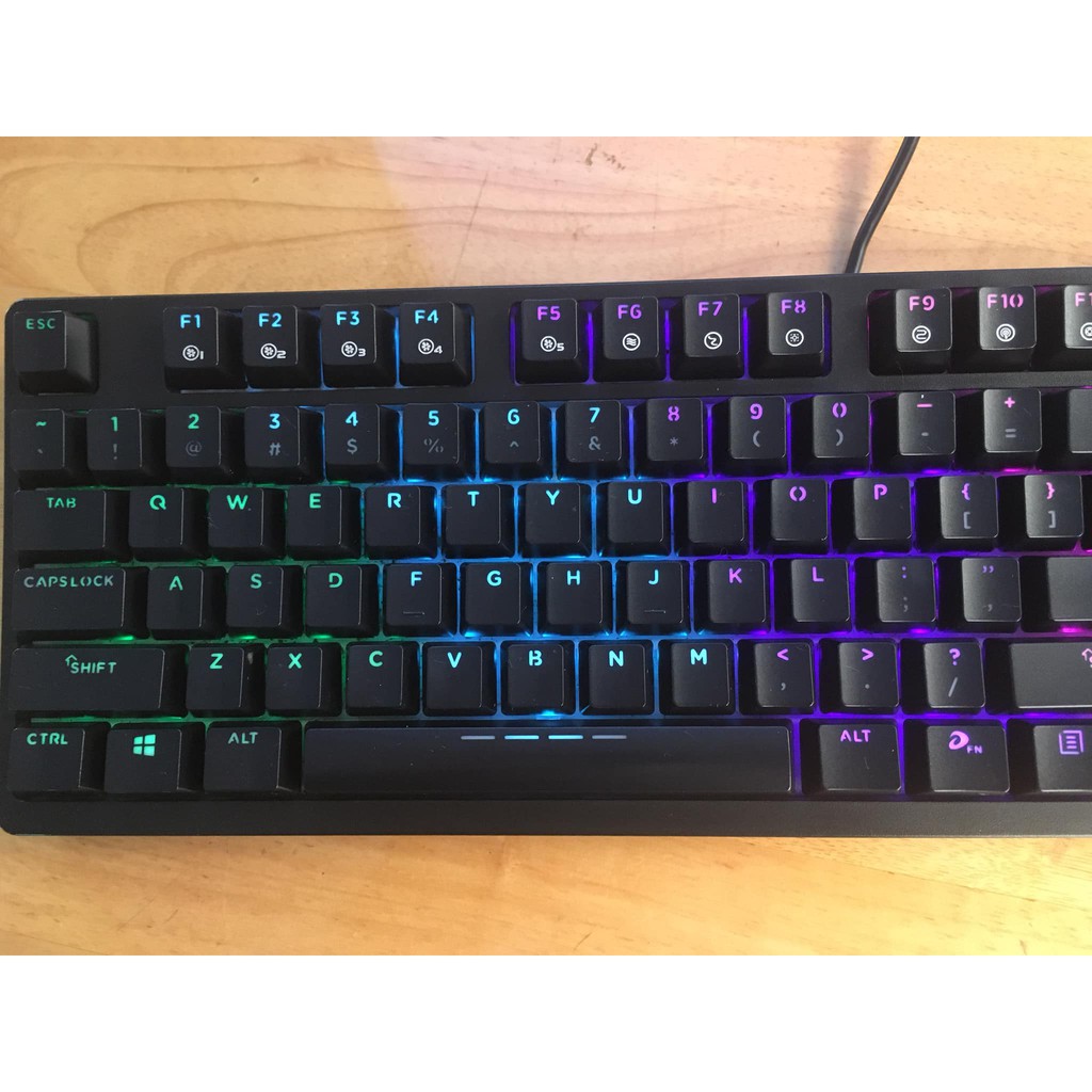 Bàn phím cơ gaming Dareu EK1280s LED Rainbow, model ek100 chính hãng công ty Mai Hoàng phân phối, likenew 98%