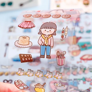 🕊Sticker23 mẫu dán sổ xinh xắn
