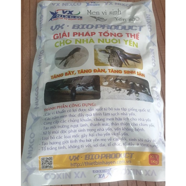 Men vi sinh trong nhà nuôi yến
