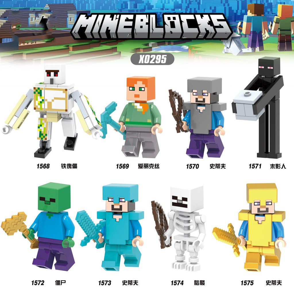 Bộ Lắp Ghép Lego Minecraft Cho Trẻ X0295