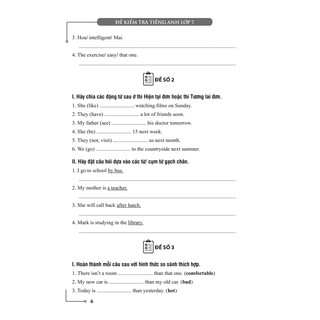 Sách - Đề Kiểm Tra Tiếng Anh Lớp 7 (Tái bản 01)