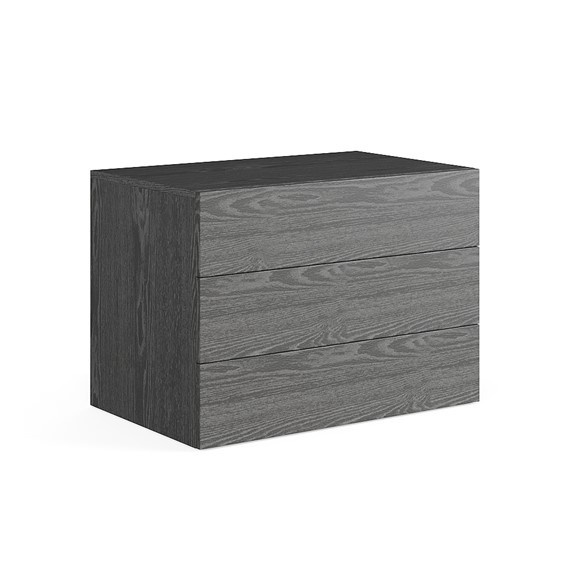 NOVA, Tủ đựng đồ lưu trữ 3 ngăn kéo size lớn DRA_077, 108x48x54cm, tủ gỗ Scandi Home