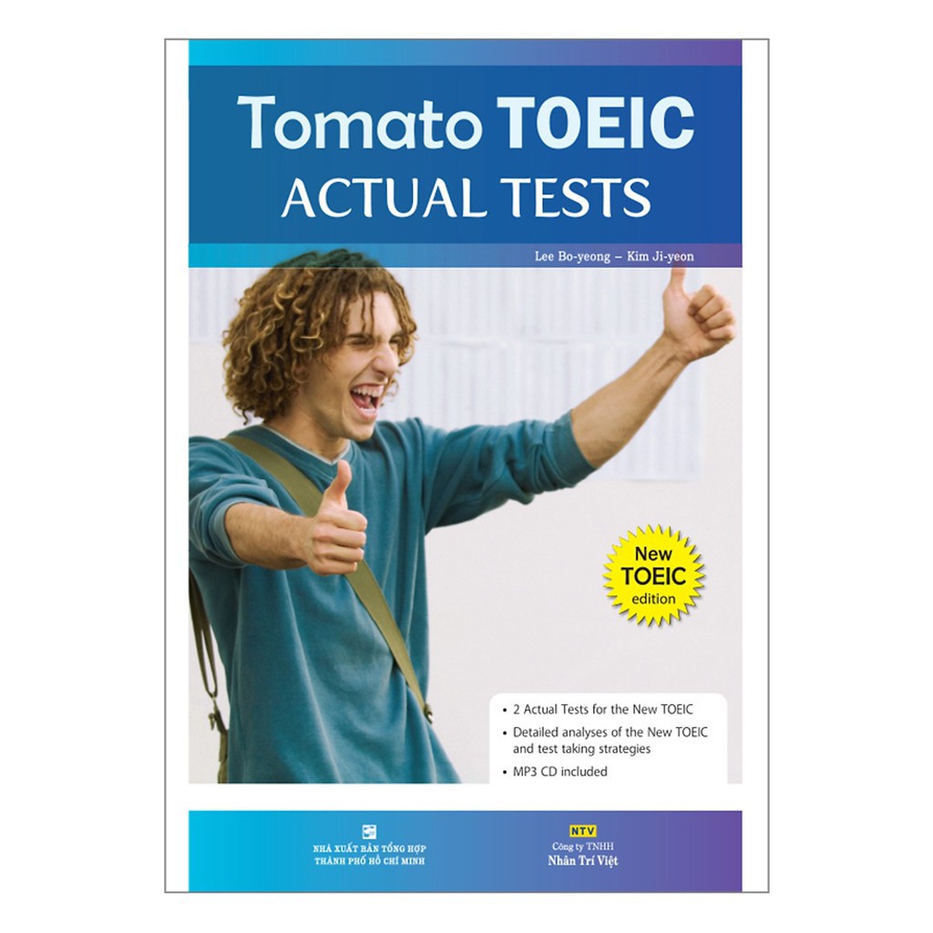 Sách - Tomato Toeic Actual Tests (Kèm CD)