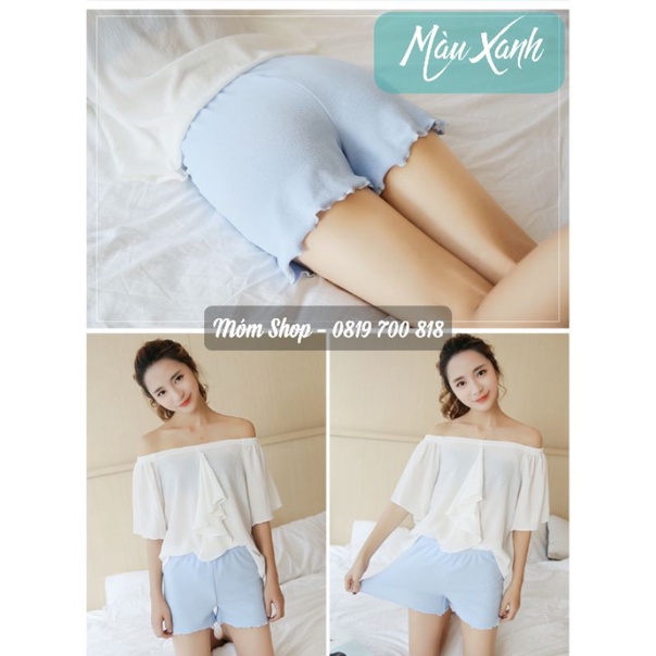 Quần mặc trong váy, quần mặc nhà, quần bảo hộ mẫu mới sẵn 5 màu