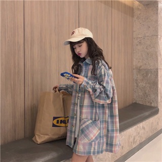 Áo sơ mi nữ oversize