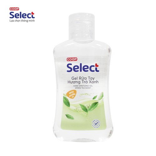 nước rửa tay gel trà xanh Co.op mini