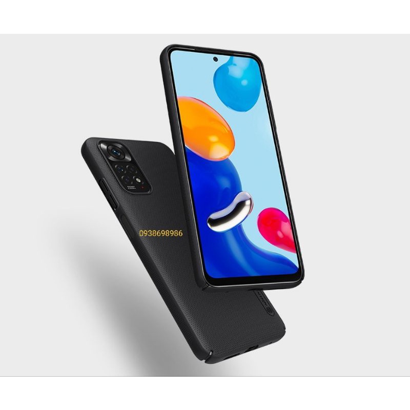Ốp lưng Nillkin Super Frosted Shield Xiaomi Note11 5G / Note11 pro / Note11 pro 5G / Note11 Lite 5G/ Note 11 T pro
